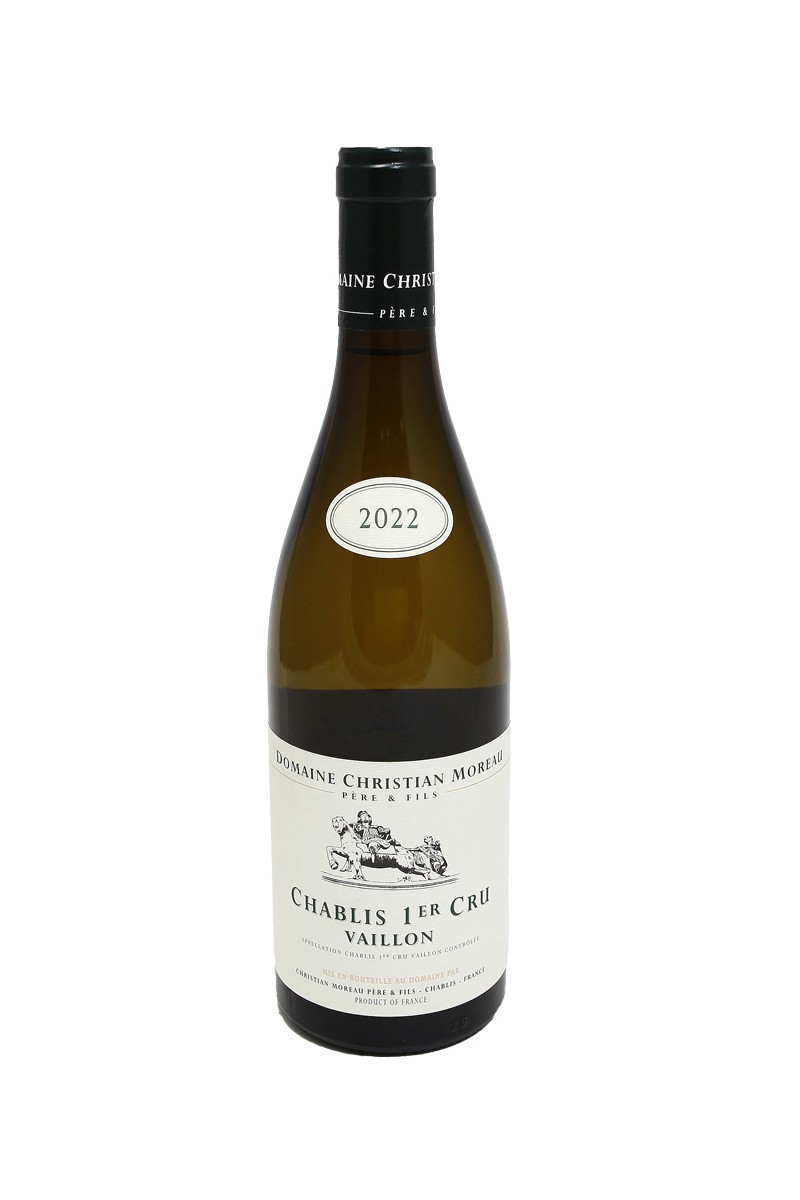 Domaine Christian Moreau Chablis Vaillons 1er Cru 2022