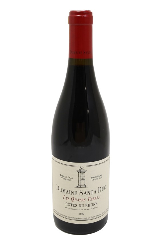 Santa Duc Cotes Du Rhone Les 4 Terres 2022