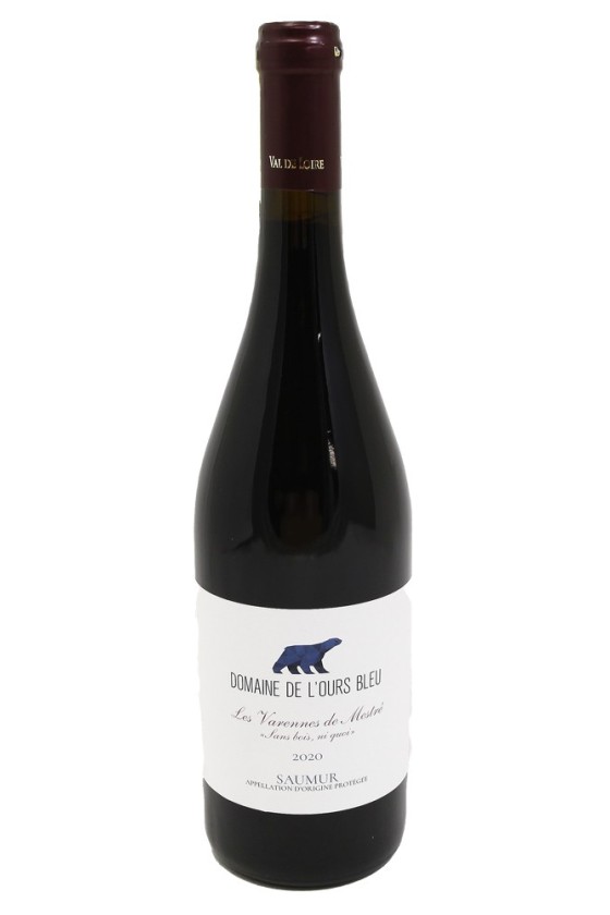 Domaine De L' Ours Bleu Saumur Les Varennes De Mestre 2020