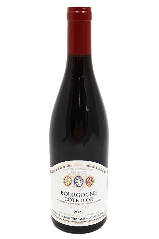 Robert Sirugue Bourgogne Pinot Noir 2021