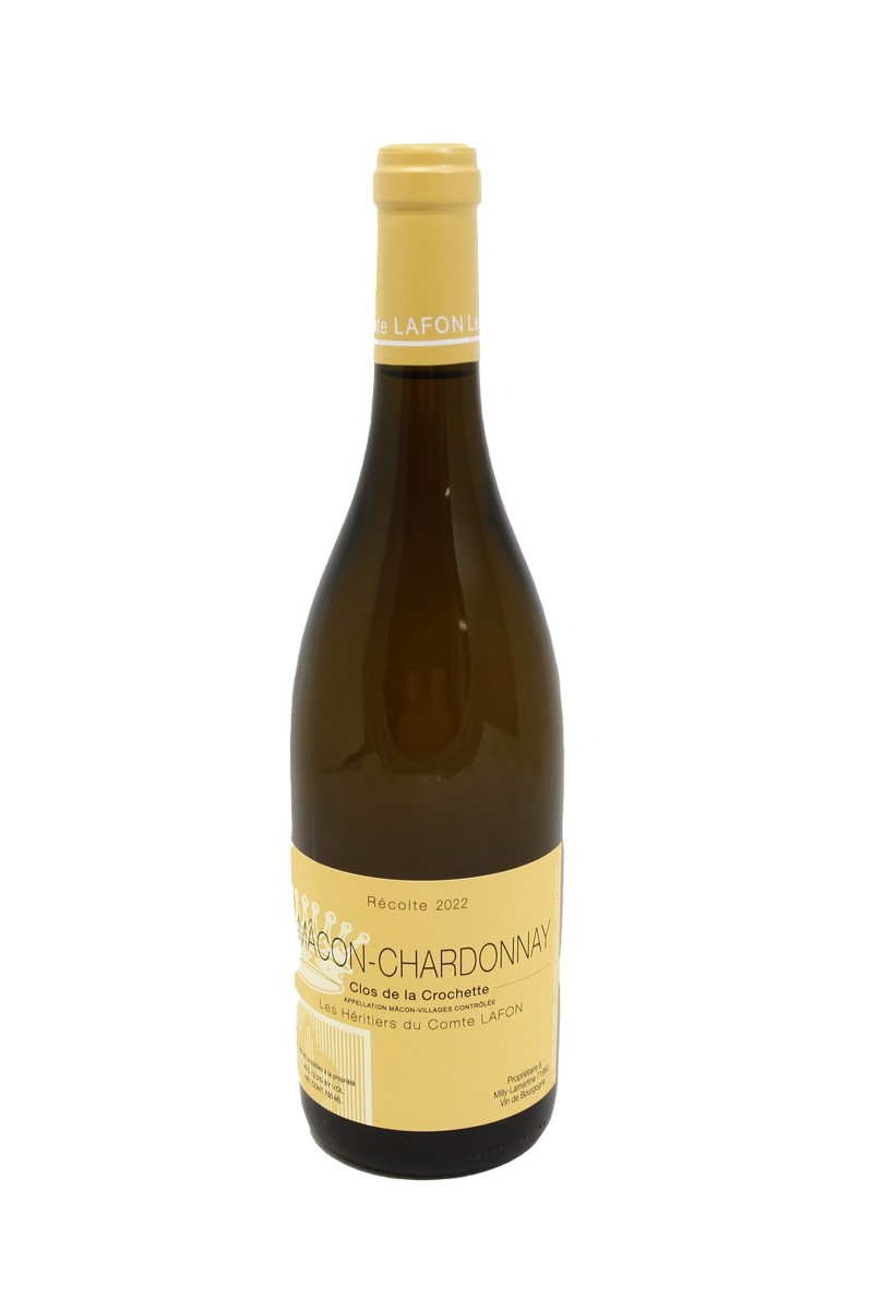 Les Heritiers Du Comte Lafon Macon Clos De La Crochette Blanc 2022