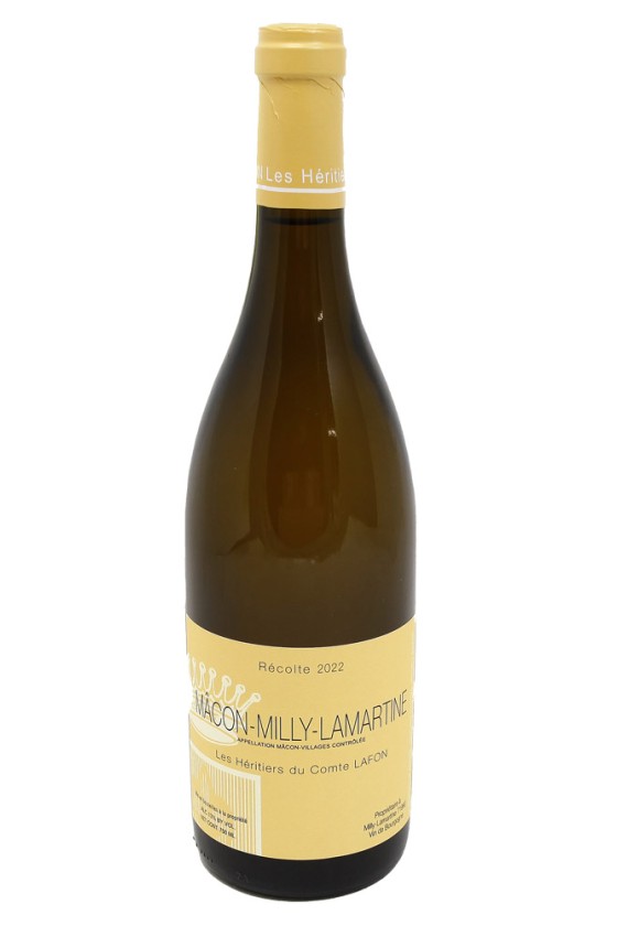 Les Heritiers Du Comte Lafon Macon Milly Lamartine Blanc 2022