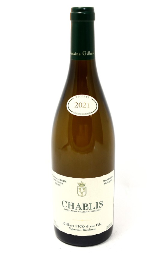 Domaine Gilbert Picq Chablis Vieilles Vignes 2021