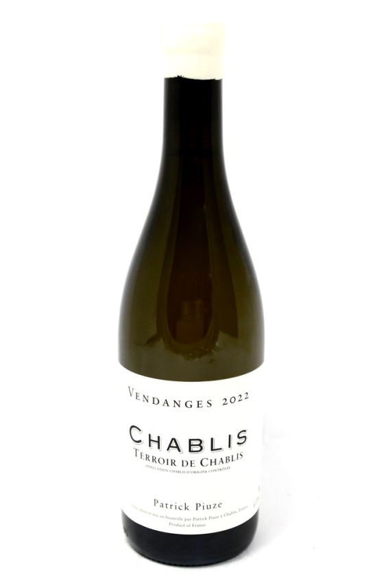 Patrick Piuze Chablis Terroir De Chablis 2022