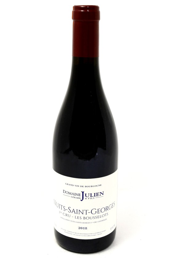 Domaine Julien Gérard Nuits St Georges Les Bousselots 1er Cru...