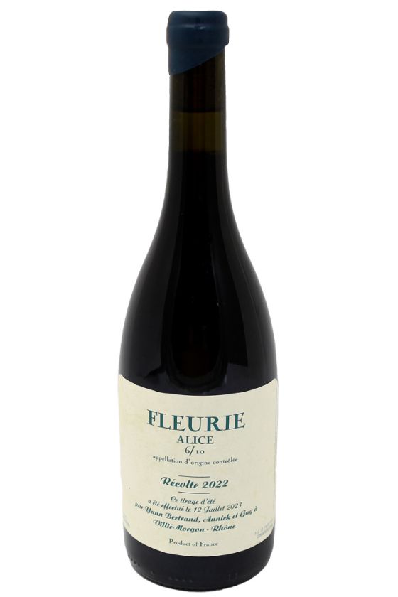 Les Bertrand Fleurie Alice 6/10 2022