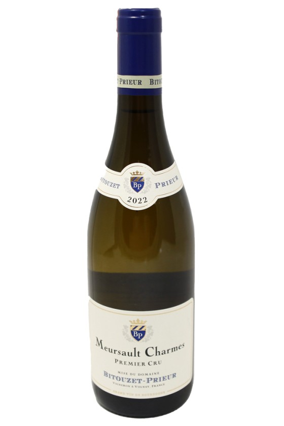 Domaine Bitouzet Prieur Meursault Charmes 1er Cru 2022