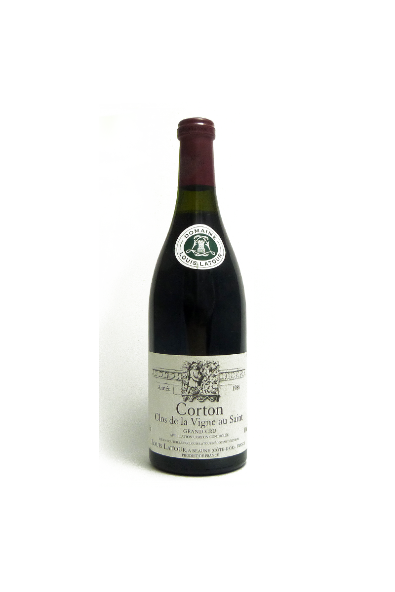 Louis Latour Corton Clos De La Vigne Au Saint 1988 Cave à Vins Aromes